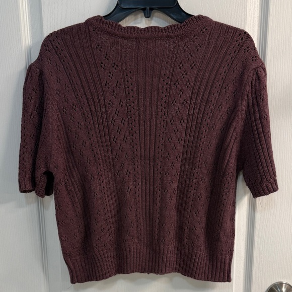 And Now This Women's Plum Cardigan - Picture 4 of 6